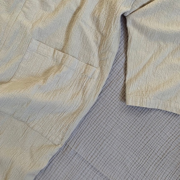 April Meets October cream beige Snuggle zip up boiler suit jumpsuit - One Size - Picture 4 of 4